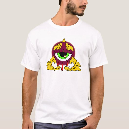 ILLUMINATI ALLEMAAL HET ZIEN VAN OOGPYRAMID CASH G T-SHIRT (Voorkant)