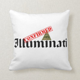 Illuminati bevestigd kussen
