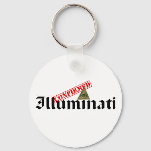 Illuminati bevestigd sleutelhanger