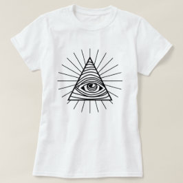 Illuminati bevestigd t-shirt