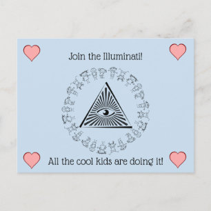 Illuminati Briefkaart