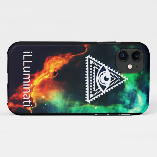 illuminati Case-Mate iPhone case (Achterkant (horizontaal))