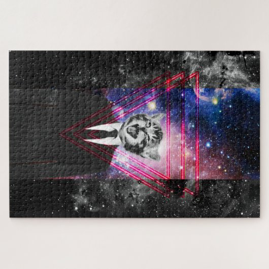 Illuminati cat legpuzzel (Horizontaal)