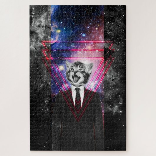 Illuminati cat legpuzzel (Verticaal)