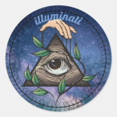 Illuminati CUSTOM sticker (Voorkant)