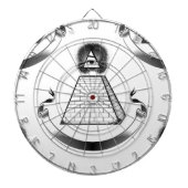 illuminati dartbord (Voorkant)