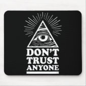 Illuminati Don't Trust Anyone Eye Of Providence Muismat (Voorkant)