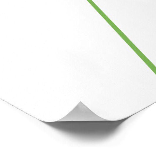 Illuminati driehoek Ooggroen Poster (Hoek)