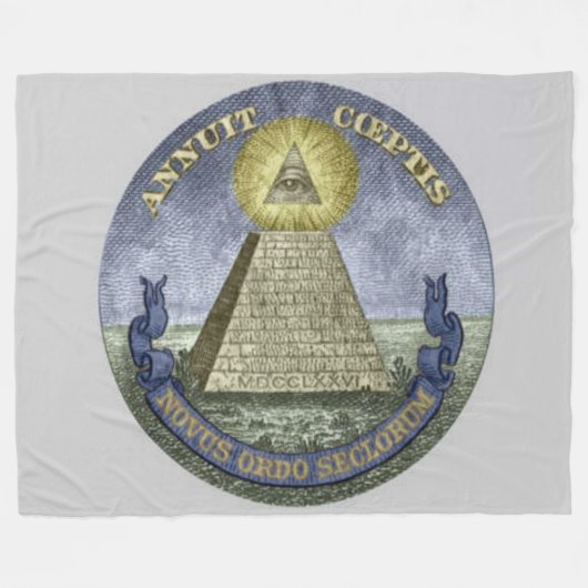 ILLUMINATI FLEECE BLANKET (Voorkant (Horizontaal))