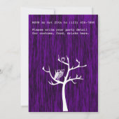 Illuminati Halloween Party Kaart (Achterkant)