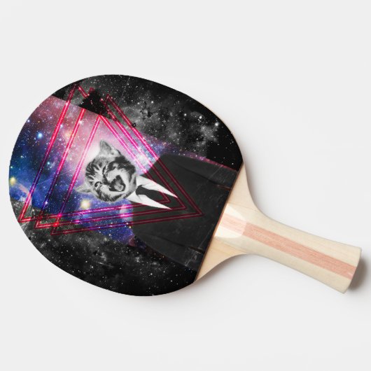 Illuminati kat tafeltennisbatje (Zijkant)