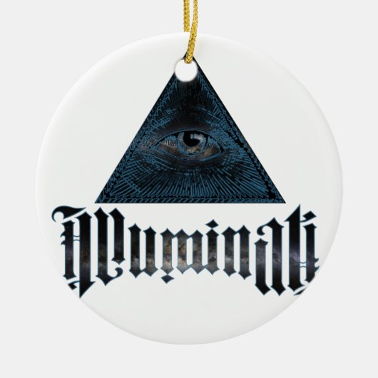 Illuminati Keramisch Ornament (Voorkant)