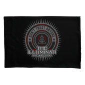 Illuminati kijken uit naar niemand vertrouwen kussensloop (Voorkant)
