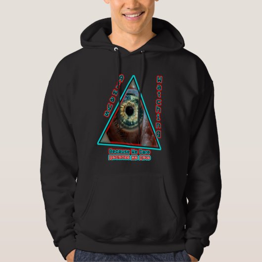 Illuminati kijkt toe hoodie (Voorkant)
