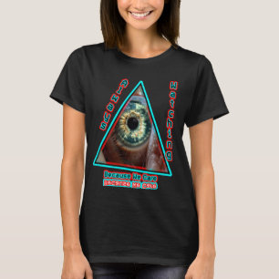 Illuminati kijkt toe t-shirt