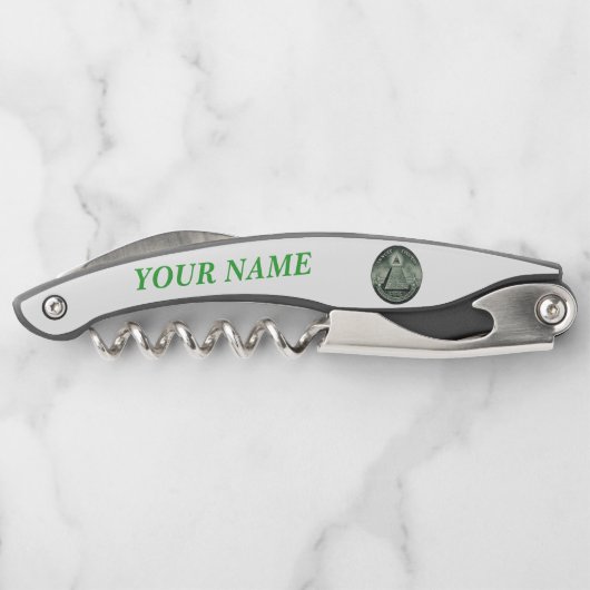 Illuminati Kurkentrekker (Achterkant)