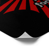 Illuminati laten het oog niet ontvlammen poster (Hoek)