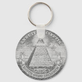 illuminati logo sleutelhanger (Voorkant)