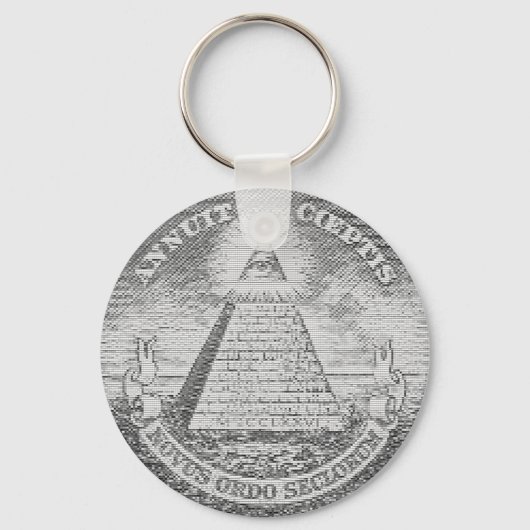 illuminati logo sleutelhanger (Voorkant)