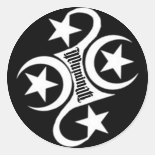 Illuminati logo sticker (Voorkant)