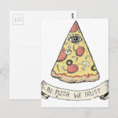 Illuminati mason briefkaart (Voorkant / Achterkant)