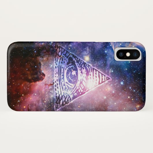 Illuminati nebula Case-Mate iPhone case (Achterkant (horizontaal))