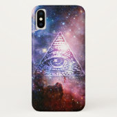 Illuminati nebula Case-Mate iPhone case (Achterkant)