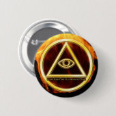 Illuminati on Fire Ronde Button 5,7 Cm (Voorkant /achterkant)