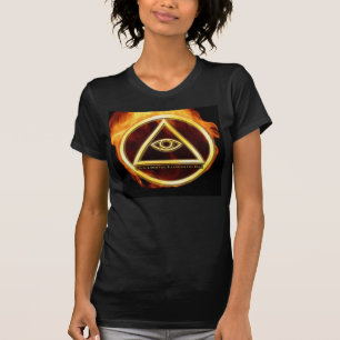 Illuminati on Fire T-shirt