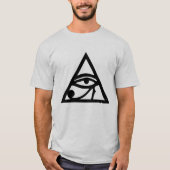 Illuminati-oog van een alternatief instrument voor t-shirt (Voorkant)