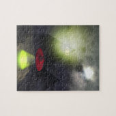 Illuminati-piramide en ufo-puzzle legpuzzel (Horizontaal)