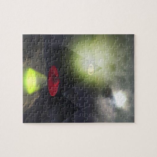 Illuminati-piramide en ufo-puzzle legpuzzel (Horizontaal)