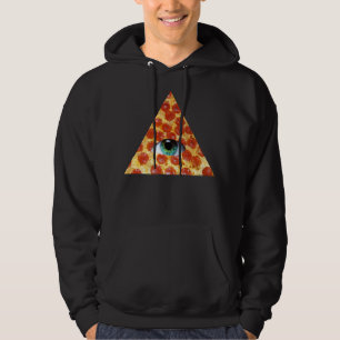 Illuminati Pizza Hoodie