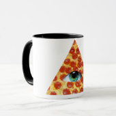 Illuminati Pizza Mok (Voorkant links)