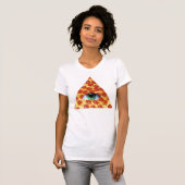 Illuminati Pizza T-shirt (Voorkant volledig)