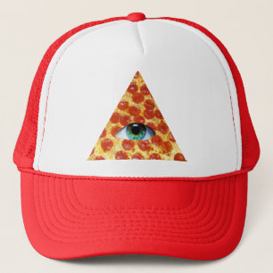 Illuminati Pizza Trucker Pet