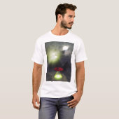Illuminati Pyramide en UFO-Shirt T-shirt (Voorkant volledig)