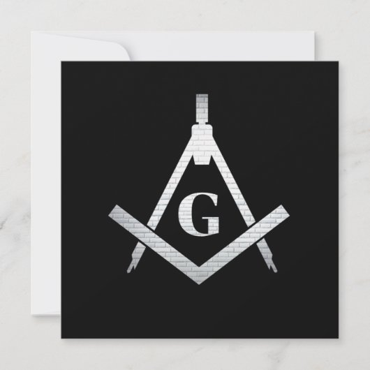 Illuminati Symbool Masonic Conspiracy Pyramid Gift Kaart (Voorkant)