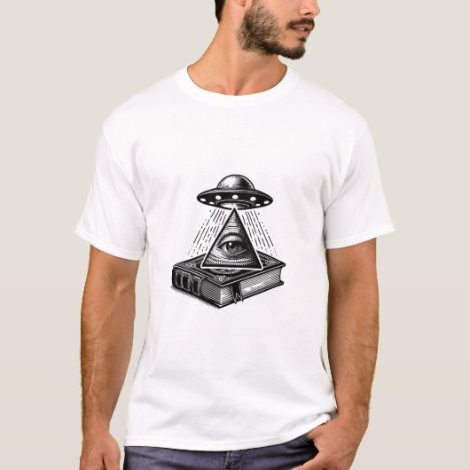 Illuminati UFO T-shirt (Voorkant)