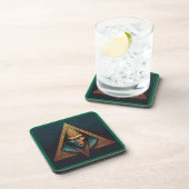 Illuminati Wall Crest Bier Onderzetter (Rechterzijde)
