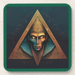 Illuminati Wall Crest Bier Onderzetter
