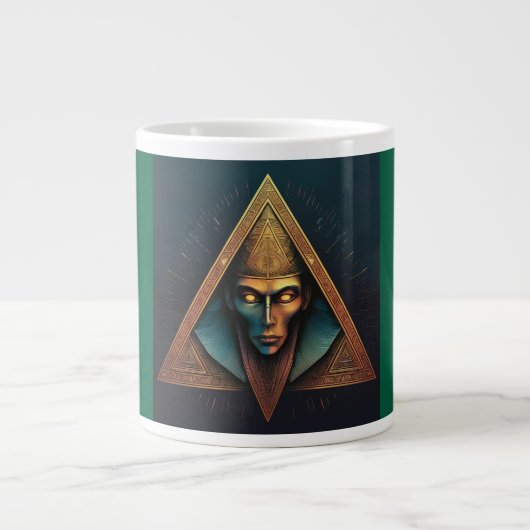 Illuminati Wall Crest Grote Koffiekop (Voorkant)