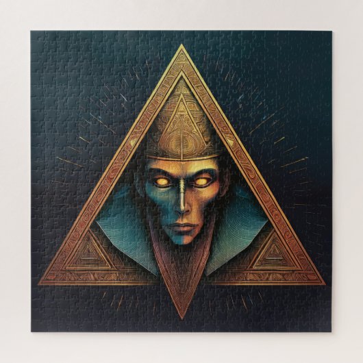 Illuminati Wall Crest Legpuzzel (Verticaal)