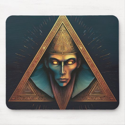 Illuminati Wall Crest Muismat (Voorkant)