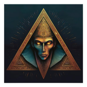 Illuminati Wall Crest Perfect Poster