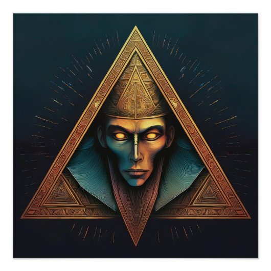 Illuminati Wall Crest Perfect Poster (Voorkant)
