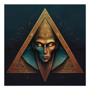 Illuminati Wall Crest Perfect Poster