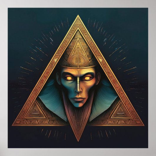 Illuminati Wall Crest Poster (Voorkant)