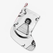 illuminati xmas - kerstmis kleine kerstsok (Voorkant (Hangend))