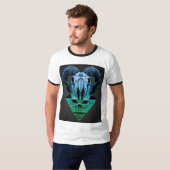 Illuminatie oog t-shirt (Voorkant volledig)